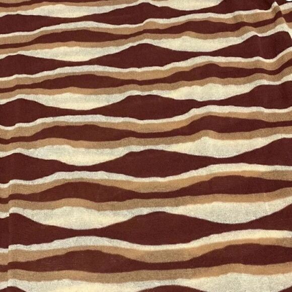 EUC ZARA PRINTED KNIT TUNIC DRESS SPECIAL EDITION BRICK - Picture 9 of 10